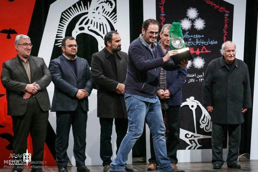 نمایش شیدایی به کارگردانی اضغر گروسی فاتح جشنواره خمسه 2