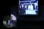 قیام هنرمندان تئاتر فارس به احترام  دکتر آرمین رهبین 6