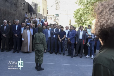 گزارش تصویری افتتاحیه تئاتر شهر شیراز