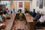 جلسه دیدار اعضا هیات موسس خانه تئاتر شیراز با دکتر بهزاد مریدی مدیر کل اداره فرهنگ و ارشاد اسلامی فارس 2