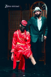 گزارش تصویری نمایش کمدی ((مجلس سیاه بازی))