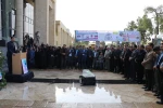 پیکر محمود عالیشوندی، مدیرکل اسبق فرهنگ و ارشاد اسلامی استان فارس بر دستان اهالی فرهنگ و هنر تشییع شد.