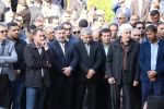 پیکر محمود عالیشوندی، مدیرکل اسبق فرهنگ و ارشاد اسلامی استان فارس بر دستان اهالی فرهنگ و هنر تشییع شد.