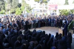 پیکر محمود عالیشوندی، مدیرکل اسبق فرهنگ و ارشاد اسلامی استان فارس بر دستان اهالی فرهنگ و هنر تشییع شد.