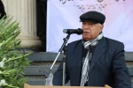 پیکر محمود عالیشوندی، مدیرکل اسبق فرهنگ و ارشاد اسلامی استان فارس بر دستان اهالی فرهنگ و هنر تشییع شد.