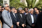 پیکر محمود عالیشوندی، مدیرکل اسبق فرهنگ و ارشاد اسلامی استان فارس بر دستان اهالی فرهنگ و هنر تشییع شد.