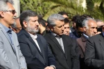 پیکر محمود عالیشوندی، مدیرکل اسبق فرهنگ و ارشاد اسلامی استان فارس بر دستان اهالی فرهنگ و هنر تشییع شد.