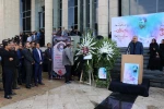 پیکر محمود عالیشوندی، مدیرکل اسبق فرهنگ و ارشاد اسلامی استان فارس بر دستان اهالی فرهنگ و هنر تشییع شد.