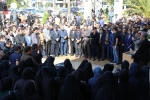 پیکر محمود عالیشوندی، مدیرکل اسبق فرهنگ و ارشاد اسلامی استان فارس بر دستان اهالی فرهنگ و هنر تشییع شد.