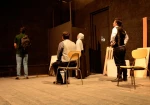 نمایش نه به شال نخ کش در جهرم به روی صحنه رفت  2