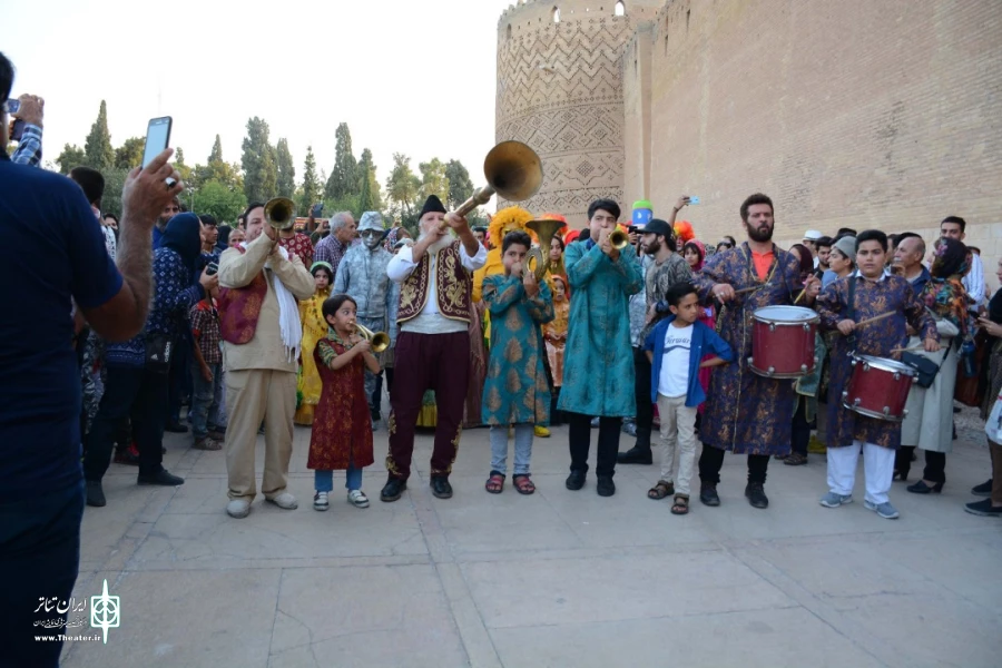 نخستین جشنواره تئاتر خیابانی شهروند کودک در شیراز آغاز به کار کرد 3