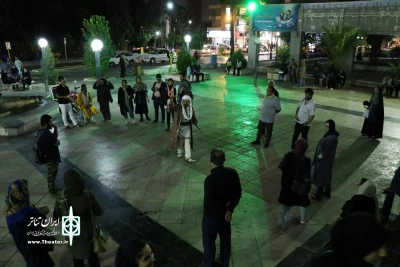 اجرای تئاتر خیابانی به احترام بزرگداشت حافظ