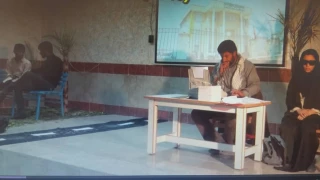 به نویسندگی فرهاد ارشاد و کارگردانی فاطمه حسینی

«حسب حالی ننوشتی و شد ایامی چند»  در مصیری  روی صحنه رفت