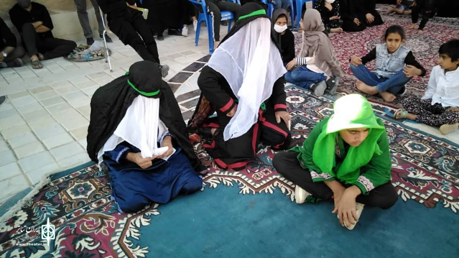 تعزیه مجلس علی اکبر (ع) و مجلس تعزیه ( حضرت عباس) در بوانات روستای فنجان اجرا شد 2