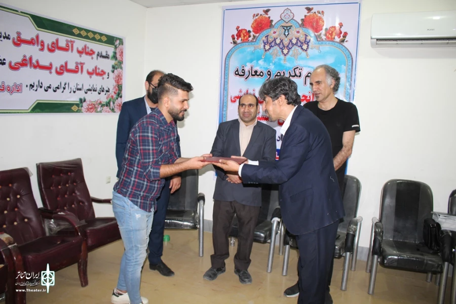 حمید نعمتی رئیس انجمن هنرهای نمایشی شهرستان ممسنی شد 4