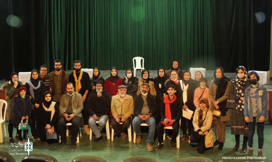 اجرای نمایشنامه خوانی، مجلس سیاه بازی " سیاه و غزال" 2