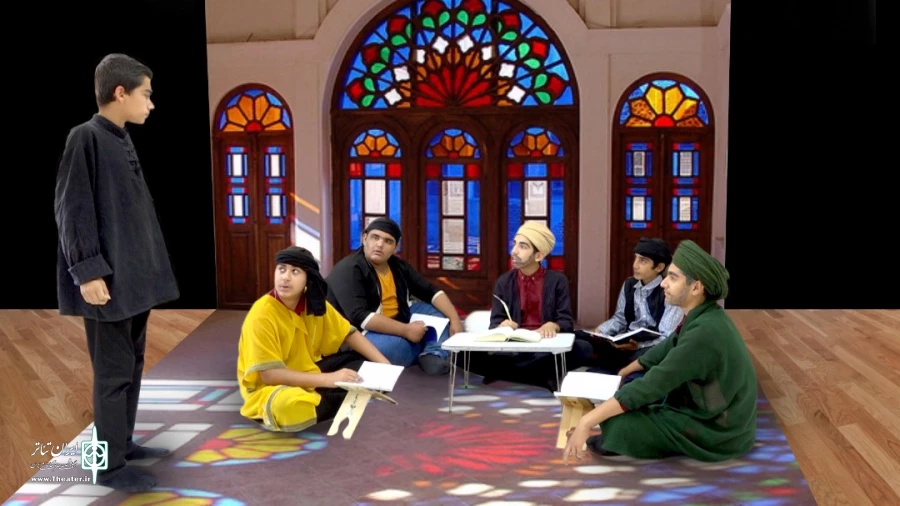 نمایش کودک و نوجوان اندرز در شهرستان رستم به روی صحنه رفت 2