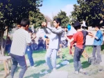 نمایش بچه های خیابان کاری از گروه هنری راه بی پایان در شهرستان رستم اجرا شد 2