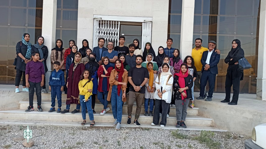 کارگاه دو روزه جادوی تئاتر به زبان آدمیزاد در شهرستان رستم برگزار شد 4