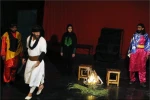 پایان نمایش به رقص ارغوانی آتش در تماشاخانه هودی شیراز 2