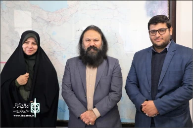 گزارش تصویری از بازدید مدیرکل مرکز هنرهای نمایشی فارس