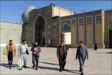 گزارش تصویری از بازدید مدیرکل مرکز هنرهای نمایشی فارس