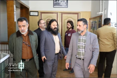 گزارش تصویری از بازدید مدیرکل مرکز هنرهای نمایشی فارس
