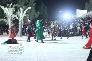 استقبال مردم داراب از تعزیه های میدانی محرم  6