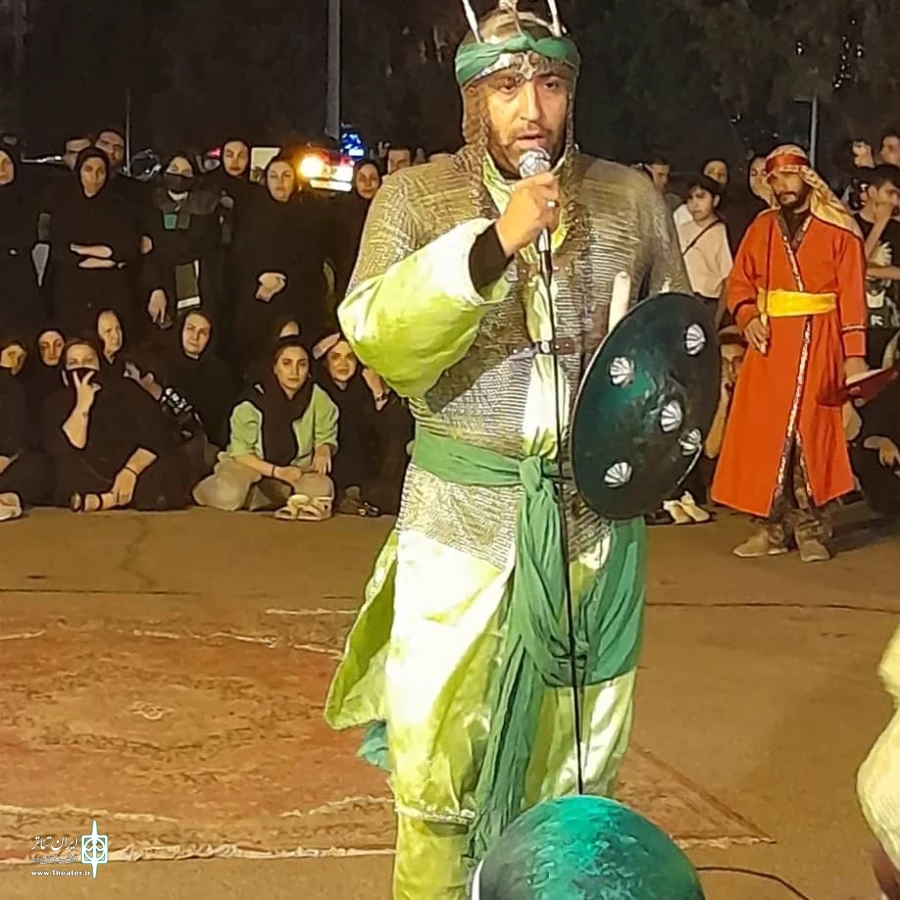 تعزیه علی اکبر (ع) در شیراز و بصورت میدانی میزبان علاقه مندان شد  3
