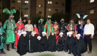 اجرای تعزیه به مناسبت دهه آخر صفر در شهرستان فسا