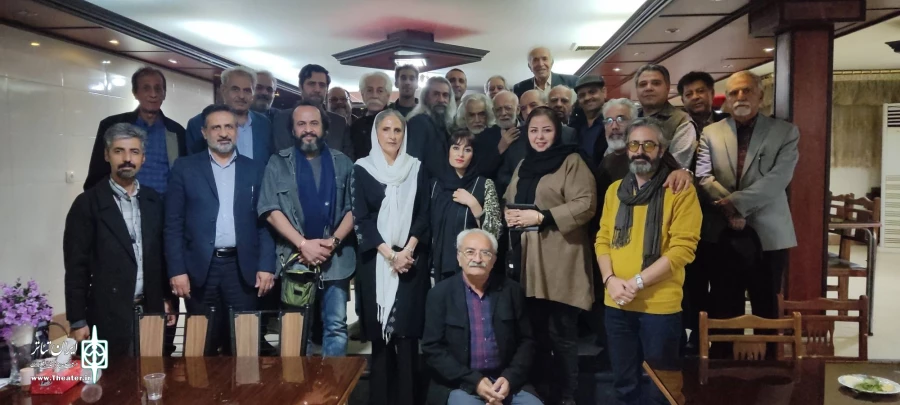 دورهمی هنرمندان پیشکسوت تئاتر شیراز  2