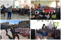 نمایش میدانی «بچه های شهر زیبا» در مراکز آموزشی شیراز