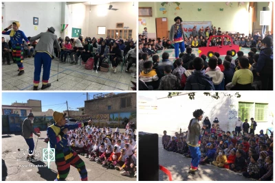 نمایش میدانی «بچه های شهر زیبا» در مراکز آموزشی شیراز