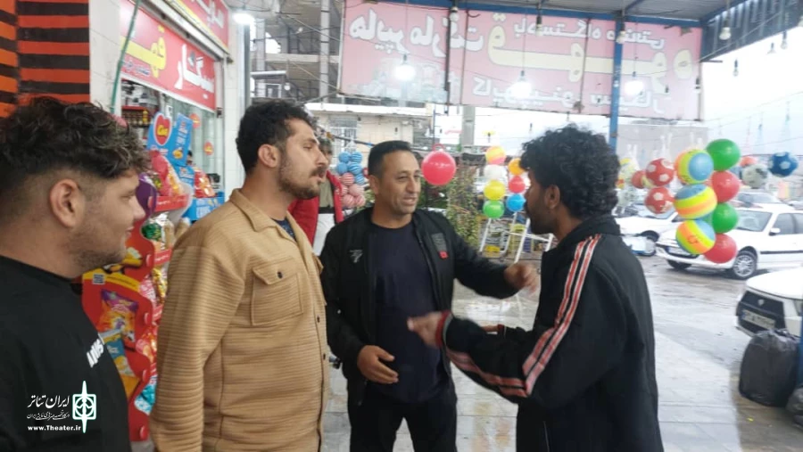 شهر بابامیدان و شهرستان رستم میزبان نمایش «راهی بی پایان» بود 3