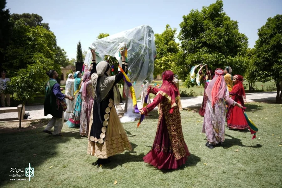 نمایش آئینی عروسی درخت نارنج» 2