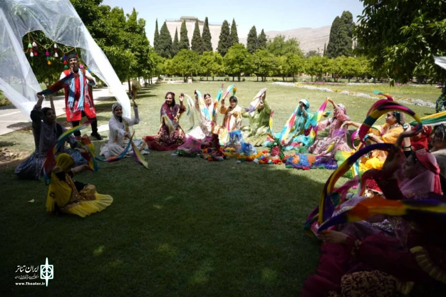 نمایش آئینی عروسی درخت نارنج» 4